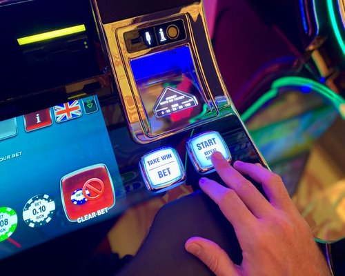 Mobile gaming interface shown inside an independent Australian technology display
